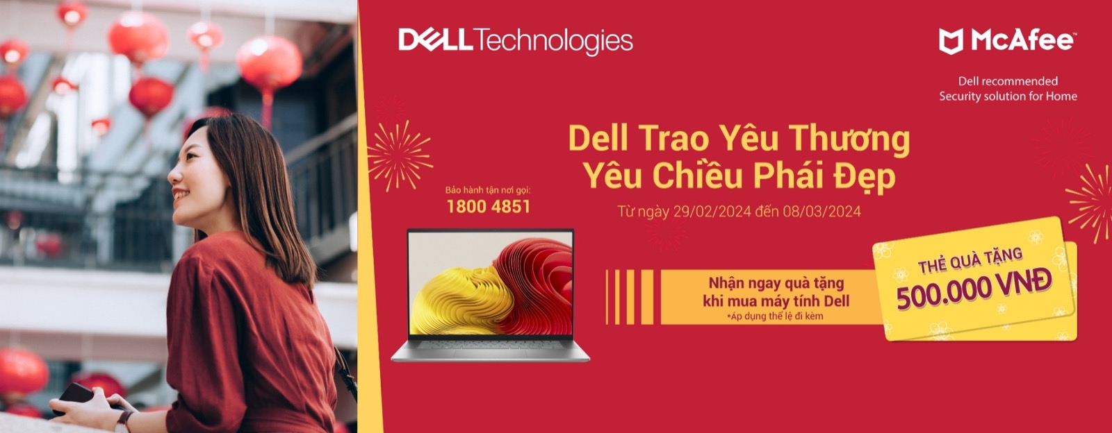Chương trình Dell Trao Yêu Thương, Yêu Chiều Phái Đẹp