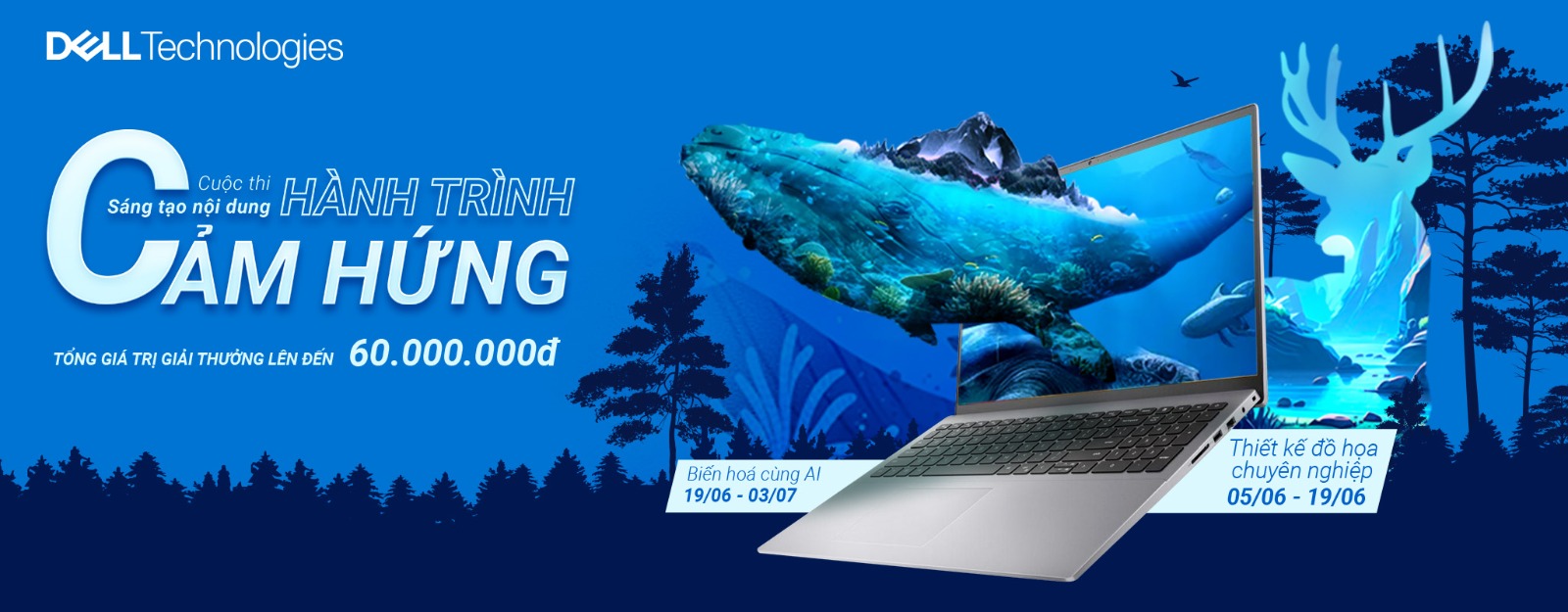 Banner sự kiện công nghệ Dell