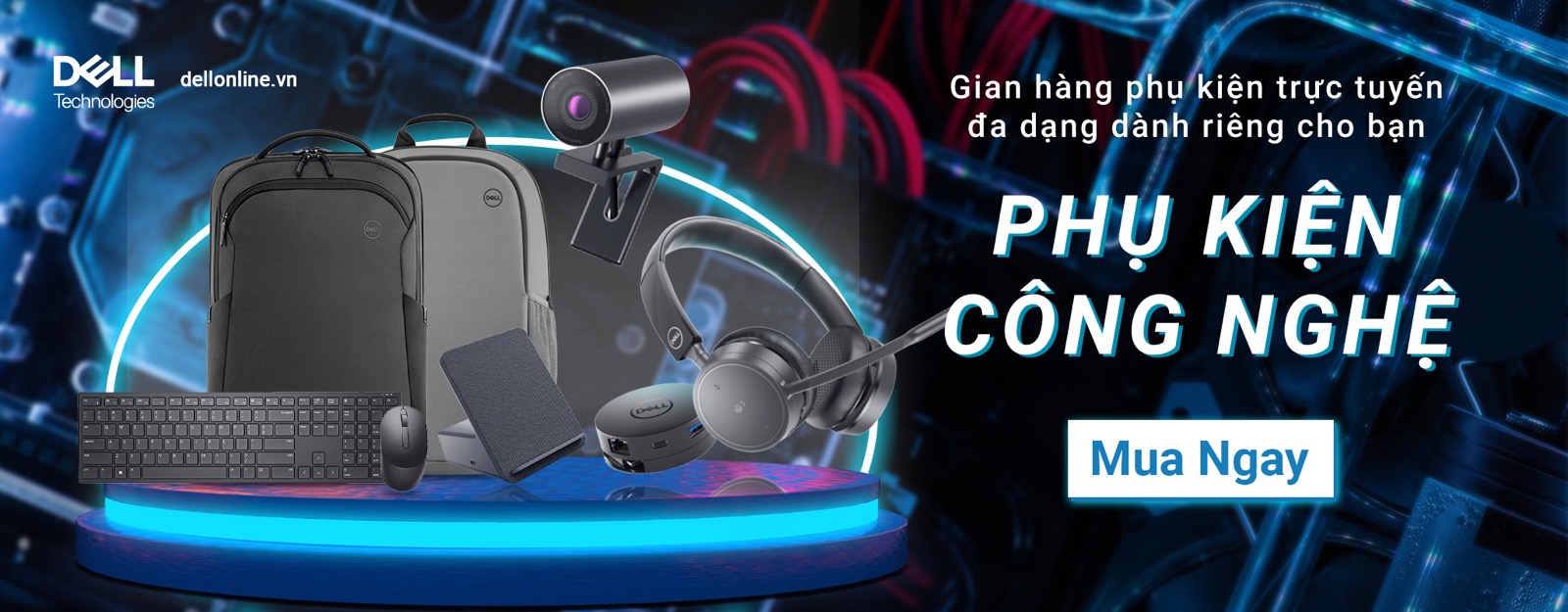 Banner laptop Dell Gaming