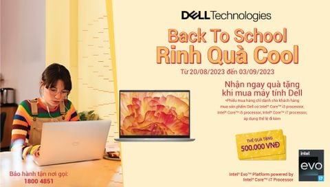 Back to school, rinh quà cool